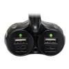 Bracketron TekGrip 12V Power Dock Mount Phone Holder Two Charging Ports Hands Free iPhone X 8 Plus 7 SE 6s 6 Samsung Galaxy S9 S8 S7 S6 Note Google Pixel 2 XL LG Nexus Sony Nokia BT1-663-2, Black view 4