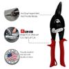 MIDWEST Blackout Series Aviation Snip - Left Cut Regular Tinner Shears, Made in the USA - MWT-6716LO view 2