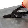 MIDWEST Blackout Series Aviation Snip - Left Cut Offset Tinner Shears, Made in the USA - MWT-6510LO view 4