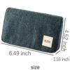 ELECOM BMA-GP05BK Gadget Pouch, Bag-in-Bag, Storage Pouch, Flap Type, Compact, Medium, Greenish-Grey view 2