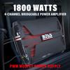 BOSS Audio Systems PF1800 4 Channel Car Amplifier - 1800 Watts, Full Range, Class A-B, 2-4 Ohm Stable, Mosfet Power Supply, Bridgeable view 2