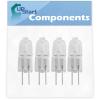 4x WP4452164 Oven Light Bulb Replacement for KitchenAid KEBC107KSS03 Oven view 1
