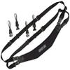 OP/TECH USA Utility Sling Duo - Shoulder Sling for Two Cameras,Black view 1