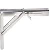 SeaLux Stainless Steel 12" Table, Folding Table Shelf Bracket max Load 330 lbs view 1