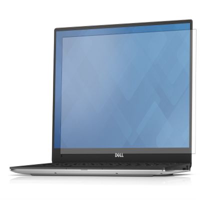 PcProfessional Screen Protector (Set of 2) for Dell XPS 13 9343 9350 13.3" Touch FHD WLED Backlit Infinity Display [2015 Model] High Clarity Anti Scratch Filter Radiation Microfiber Cloth