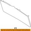 Toyota 67765-0R010-C0 Door Service Hole Cover view 2