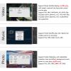 HDMI Media Player, Black Mini 1080p Full-HD Ultra HDMI Digital Media Player for -MKV/RM- HDD USB Drives and SD Cards view 4