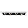 WAC Lighting MT4LD411NE-S927-BK Precision Multiples LED Four New Construction IC Rated Housing, 2700K 90CRI Spot Beam, 4 Lights, Black view 4