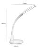 ViSee Super High Brightness LED Desk Lamp with 5-Level Brightness Touch Control, Folding Goose Neck, and Two USB Charging Ports view 3