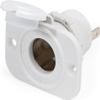 Blue Sea Systems 1011200 12V DC USB Dash Socket, White view 1