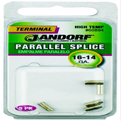 JANDORF SPECIALTY HARDWARE 60894 16-14 AWG High Temperature Parallel Splice Terminal