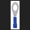JANDORF SPECIALTY HARDWARE 60908 Blue Ring Terminal, 16-14 AWG, Insulated, Tin Plated Copper view 1
