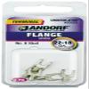 Terminal, Flange, 22-18 Gauge, Uninsulated, #8 Stud: Essential for High-Performance Wiring view 1