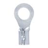 Terminal, Ring, 22-18 Gauge, Uninsulated, #6 Stud (Pack): Durable Design for Secure Connections view 1