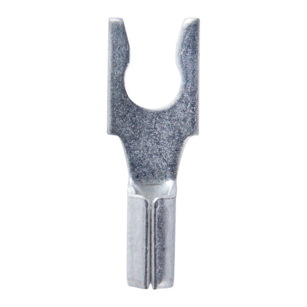 Terminal, Spade-Lock, 22-18 Gauge, Uninsulated, #6: Durable Design for Secure Electrical Connections