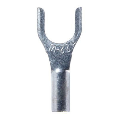 JANDORF SPECIALTY HARDWARE 60982 Spade Terminal, 22-18 AWG, 600 V, Non-Insulated, Tin Plated Copper
