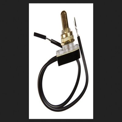 JANDORF SPECIALTY HARDWARE 61224 Single Circuit Push Button Switch, 125 V, 1 A, 1 P