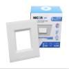 NICOR Lighting 4 inch Square LED Downlight Retrofit Kit in 3000K (DLQ4-10-120-3K-WH) view 1