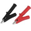 uxcell 2 Pcs Red Black Insulated 55mm Long Clips for Charge Cable view 1