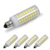 [4-Pack] E11 LED, All-New (102LEDs) E11 Led Bulbs, 8W 75W-100W Equivalent, 850 LM, Daylight 6000K, Dimmable,E11 Mini Candelabra Base, JD T3/T4 360 Degree Beam Angle for Indoor Decorative Lighting. view 1