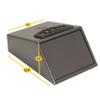 Liberty Safe Handgun Quick Vault Combo with Auto Entry HD-200 Grey view 3