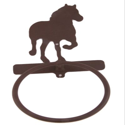 Draft Horse Towel Ring