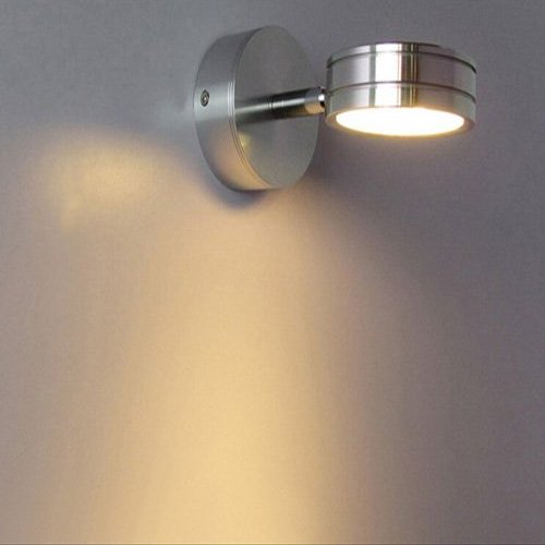 LUMINTURS 5W LED Wall Sconce Picture Mirror Lamp Hotel Home Living Room Bedroom Bedside Hall Lobby Porch Store Poster High Power Modern Indoor Night Light Warm White