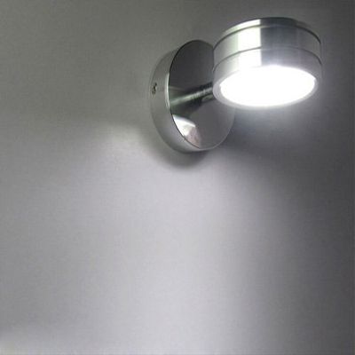 LUMINTURS 5W Dimmable LED Wall Sconce Picture Mirror Lamp Hotel Home Living Room Bedroom Bedside Hall Lobby Porch Store Poster High Power Modern Indoor night Light Pure White