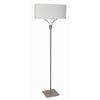 Milton Greens Stars A6221F Scott Contemporary Floor Lamp, 62.5-Inch, Silver view 1