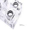 Alphacool HardTube 10mm ID, 13mm, 80cm, Clear view 4