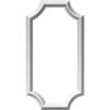 Ekena Millwork PNL12X24AS-02 12"W x 24"H x 1/2"P Ashford Molded Scalloped Wainscot Wall Panel view 1