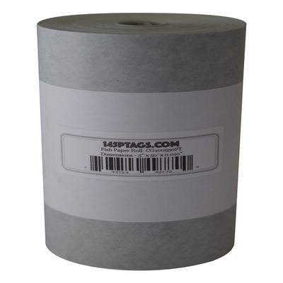 145P Tags CG100550FT Electrical Insulating Fish Paper, 5" x 50' x 0.01", Light Grey