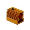 Aluminum Radiator Heatsink 20x27x32mm for 12mm Laser Diode Module Golden view 1