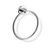ZACK 40096 Scala Wall Mounted Towel Ring with High Gloss Swiveling, Diameter 7.87" view 2