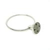 ZACK 40096 Scala Wall Mounted Towel Ring with High Gloss Swiveling, Diameter 7.87" view 3