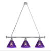 Holland Bar Stool Co. East Carolina 3 Shade Billiard Light with Chrome Fixture by The view 1