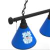 Holland Bar Stool Co. U.S. Coast Guard 3 Shade Billiard Light with Black Fixture by The view 2