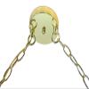 Holland Bar Stool Co. U.S. Marines 3 Shade Billiard Light with Brass Fixture by The view 4