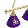HBS East Carolina 3 Shade Billiard Light with Brass Fixture by The Holland Bar Stool Co. view 2