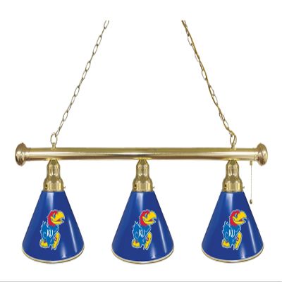 HBS Kansas 3 Shade Billiard Light with Brass Fixture by Holland Bar Stool