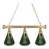 Holland Bar Stool Co. Marshall 3 Shade Billiard Light with Brass Fixture by The view 1