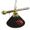Holland Bar Stool Co. Oregon State 3 Shade Billiard Light with Brass Fixture by The view 2