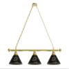 HBS Purdue 3 Shade Billiard Light with Brass Fixture by The Holland Bar Stool Co. view 1
