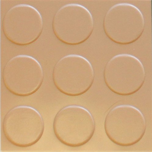 Coin Pattern Sandstone Commercial Grade - 75 Mil - 7.5' x 17' Garage Flooring Rolls