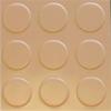 Coin Pattern Sandstone Commercial Grade - 75 Mil - 7.5' x 17' Garage Flooring Rolls view 1