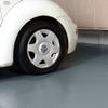 Coin Pattern Slate Grey Commercial Grade - 75 Mil - 7.5' x 17' Garage Flooring Rolls view 2