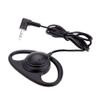 Andoer Single Side Headset Headphone Dual Channel Earphone 3.5mm Plug for Laptop PC Skype VoIP ICQ (1PCS) view 1