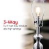 Power Gear 3-Way Lamp Socket, Medium Base, Silver, 1 Pack view 2