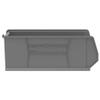 Akro-Mils 30293 Super-Size AkroBins Plastic Storage Bins, Space-Saving Stackable Bins for Garage, Classroom, Warehouse Organization, 30" L x 16" W x 11" H, Grey, 1-Pack view 2