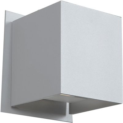 Curve - LED Outdoor Wall Light - White Finish